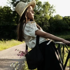 Poudre Organic Organic Cotton Canvas Bag - Brown Sugar