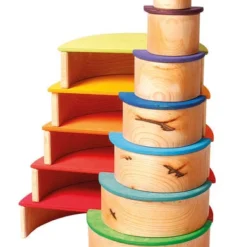 Grimm's Large Rainbow Semi Circles Play