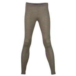 Engel Womens Merino Wool & Silk Leggings - Walnut
